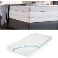 VitaliSpa Matrasbeschermer – 90 x 200 cm Pur 340 Topper Wit