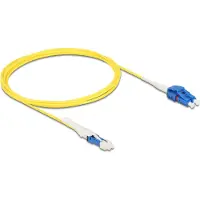 DeLOCK Optical Fiber Cable CS male to LC Duplex singlemode G657A2 / OS2 Uniboot 5 m