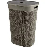 Curver Filo Wasbox - 55L - Geperforeerde structuur - Cappuccino