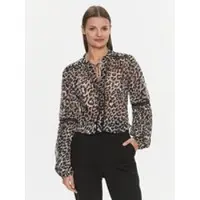 Guess Marciano GUESS Eco Ls Josette Top Leo Golden Touch Size: XS | Blouses Outlet | Dames | Goud