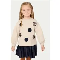 Mayoral - Jurk - Maat 92 - Meisjes - MARINE -