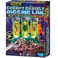 4M Kidzlabs/creepy Crawley Digging Lab Goud Kinderen