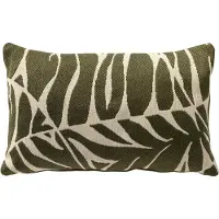 Dutch decor EDEN - kussenhoes outdoor 30x50 cm - waterafstotend en uv-bestendig - Mayfly - groen
