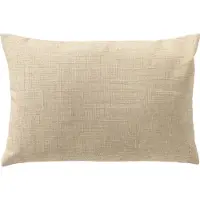 Dutch decor NERIDA - kussenhoes outdoor 40x60 cm - waterafstotend en uv-bestendig - Creme Brulee - beige