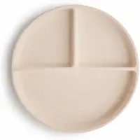 Mushie - Silicone Plate - Shifting Sand - 18.5 cm