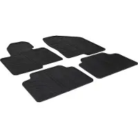 Autostyle Rubbermatten Hyundai Santa Fe 2012- (T Profil 4- delig + montageclips) voor o.a. HYUNDAI
