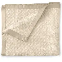 Linnick Velvet Sprei - beige 270x260cm