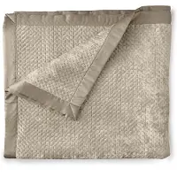 Linnick Velvet Sprei - bronze 180x260cm
