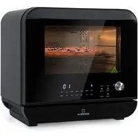 Klarstein Vita Pro heteluchtfriteuse incl. stomen 2450 W 18 liter 14 programma's 800 ml watertank