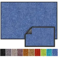 Floordirekt Deurmat - Droogloopmat - Schoonloopmat - Rhine - Cornflowen Blue - 120 x 600 cm