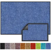 Floordirekt Deurmat - Droogloopmat - Schoonloopmat - Rhine - Cornflowen Blue - 90 x 600 cm