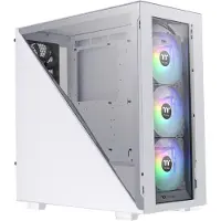 Thermaltake Verdeelplaat 300 TG Snow ARGB (wit, gehard glas)