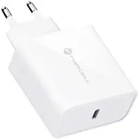 Forcell Įkroviklis TFK-TC-45WPD 1x USB-C 3 A (Snel opladen), USB-lader, Wit