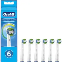 Oral-B Eb 20-6ffs Precision Clean Vervanging Van Elektrische Tandenborstel 6 Eenheden