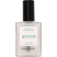 Manucurist Paris Green Matte Top Coat Top Coat 15 ml