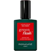 Manucurist Paris Green Flash Nail Polish 15 ml - Cherry Red