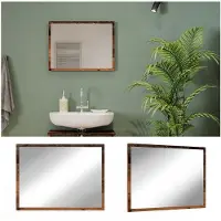 Vicco Kiko Badkamerspiegel – 45 x 60 cm Eiken rustiek