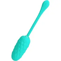 Pretty Love - Marina - Vibrerend Eitje met Nopjes - Handige Eénknopsbediening - Turquoise