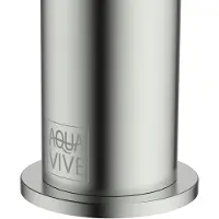 AquaVive Wastafelmengkraan Cato - Waterbesparend - Rvs - 16,7cm
