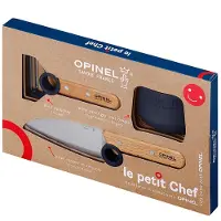 Opinel Le Petit Chef 002605 keukenmessenset, blauw