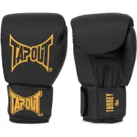 TAPOUT Torrey Artificial Leather Boxing Gloves Zwart 8 oz