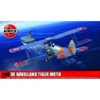 Wittmax Modelbouwpakket Vliegtuigen - 04104A De Havilland DH 82 Tiger Moth - Propeller Vliegtuig Plastic - 1:48 - Modelbouw