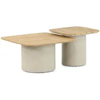 Coco Ronda lounge tafelset 50 cm + 70 cm
