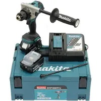 Makita DHP486RTJ 18V Accu Klopboor- En Schroefmachine 2x 5.0Ah In Mbox