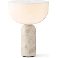 New Works Tafellampe , Kizu, dimbare, Beige, Eetkamer, Marmer, Designer