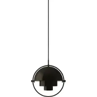 Gubi Multi-lite Hanglamp 36 Cm Zwart Messing - Hanglampen Staal Black Brass - 10072250