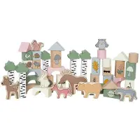 Jabadabado Building Blocks Forest 50 Pieces Beige