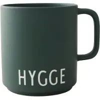 Design Letters lievelingsbeker met oor 25 cl Hygge-dark green