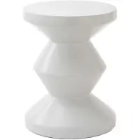 Pols Potten Bijzettafel Zig Zag White