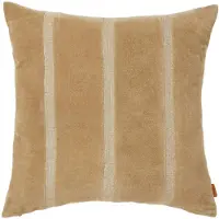 Ferm Living Senti Stripe Kussen Dark Sand|Linen