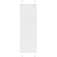 vidaXL Plissé rolgordijn 45x150 cm stofbreedte 44,4 cm polyester wit