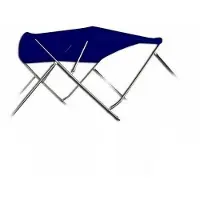 Sunmaster Biminitop | RVS 3-boogs | Breedte 284 <> 300 cm - Hoogte 137 cm