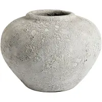 Muubs Luna bloempot Ø25 cm h18 cm Grijs