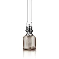 Karlskrona Lampfabrik Skeppsholmen olielantaarn 35 cm Smoke