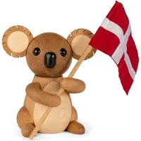 Spring Copenhagen Victoria Koala Houten Beeldje 25 Cm - Houten beeldjes Eiken Oak - 2045-FSC