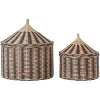 OYOY MINI Circusmand - Set van 2 - Nootmuskaat