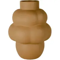 Louise Roe Balloon Petit Vaas 18 Cm - Vazen Keramiek Sanded Ocker - 10160-15-40
