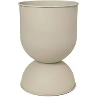 Ferm Living Hourglass bloempot medium Ø40 cm Cashmere