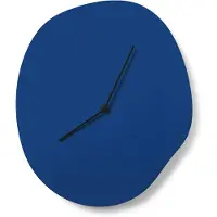 Ferm Living Melt wandklok 28x33 cm Blue