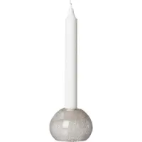 ERNST Kaarshouder Ø9 Cm - Kandelaars Glas Beige - 364383