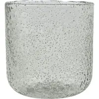 House Doctor Snow Waxinelichthouder 16 Cm Doorzichtig - Kaarshouders Glas Clear - 204103031