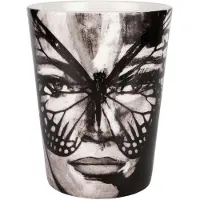 Carolina gynning Golden Butterfly mok 35 cl Black-white