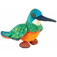 Wild republic Glansvogel knuffel - 12 cm - pluche - vogels - dierenknuffels - vogelknuffels