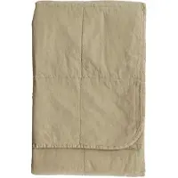 Tine k home Stay Sprei 260x260 Cm Kaki - Bedspreien Katoen Khaki - STAYQUILT260-KHAKI