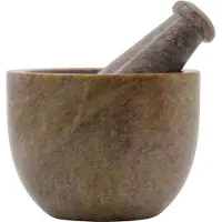 House Doctor - Mortar with Pestle - Brown