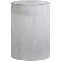 Tine k home Slow Kaarshouder Wit 12 Cm - Kaarshouders Selenite Crystal White - SLOWCANDLE-M
